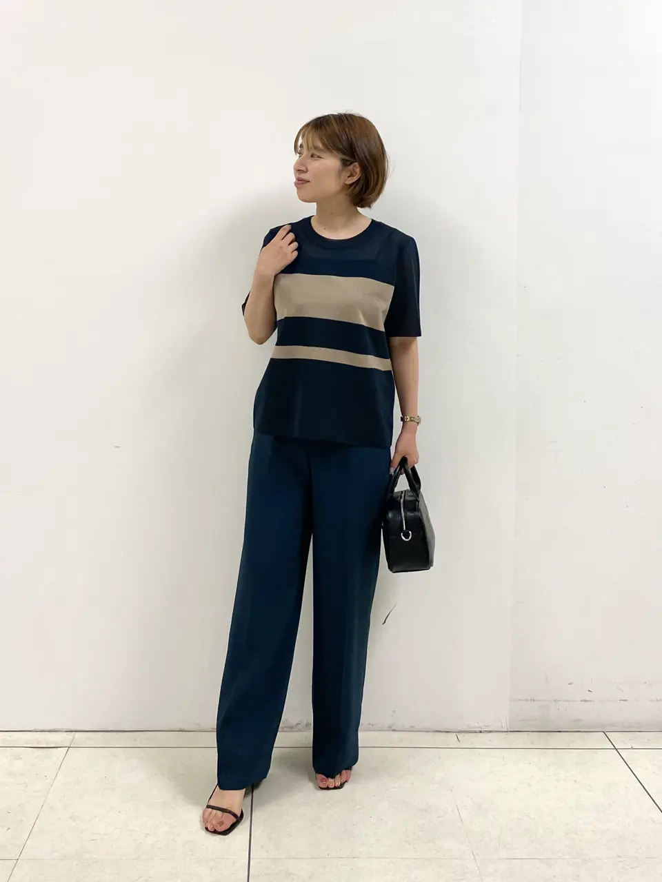 ICBシアアウター大きいサイズ23区自由区アンタイトルインディヴィジェイプレス indiviインディヴィ大きいサイズボアコートicb自由区組曲23区