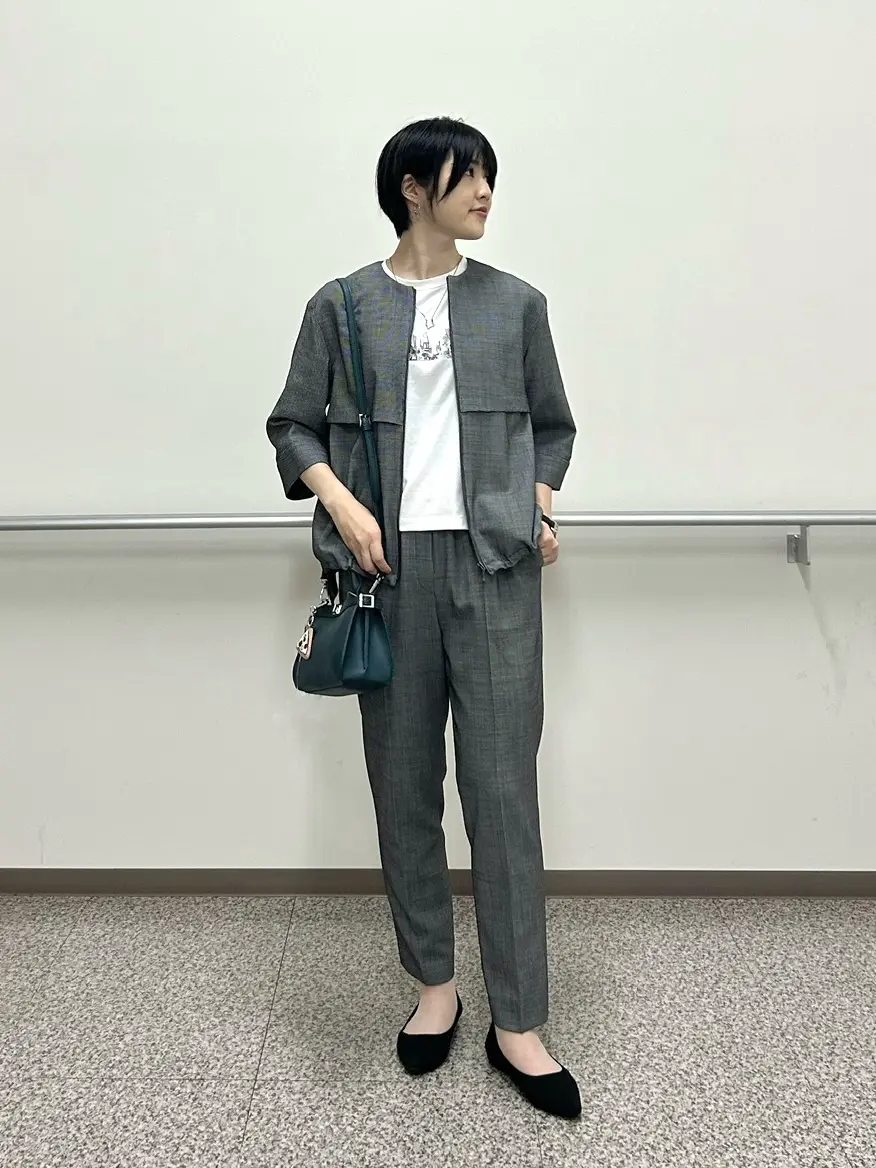 WEB限定】 ハンドトゥースジャガード キャミブラウス／ICB（ICB