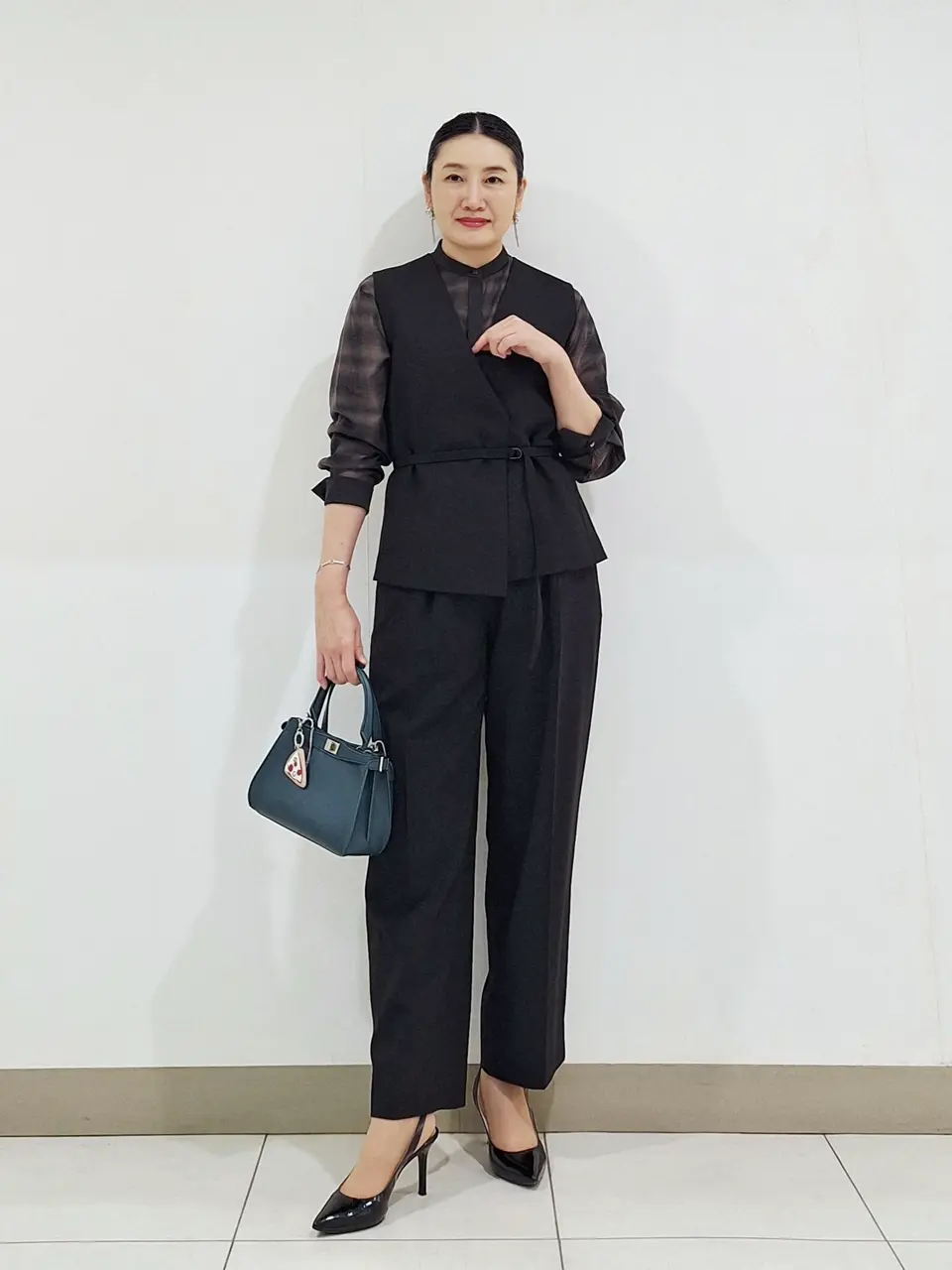 ICB【美品】セットアップ　ブラック 公式】ICB | ファッション通販サイト[オンワード・クローゼット]