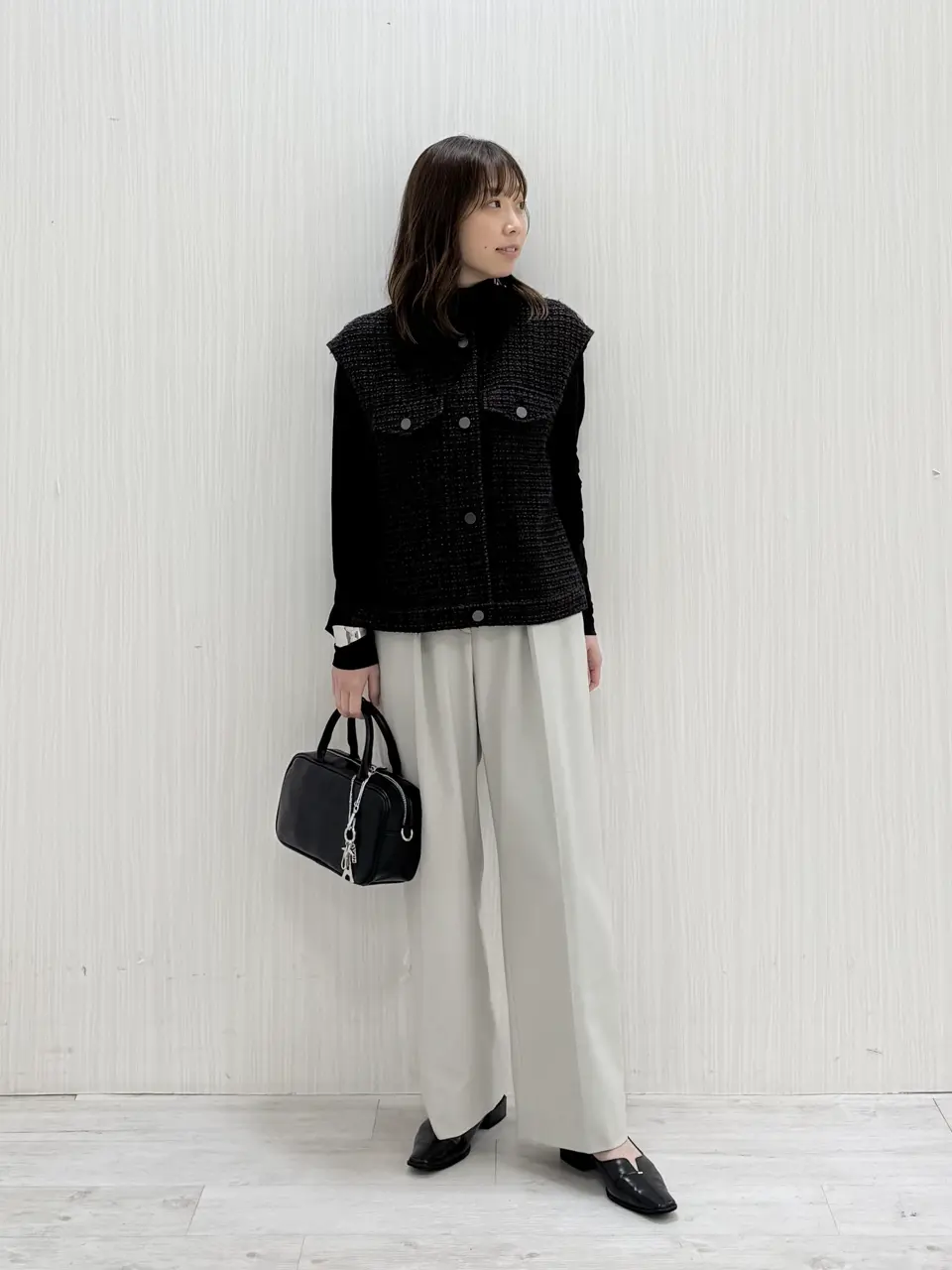 【iCB】ReverseTwill ショートブルゾンベージュ/23区 自由区 セール】 【VERY3月号掲載】Reverse Twill ショートブルゾン