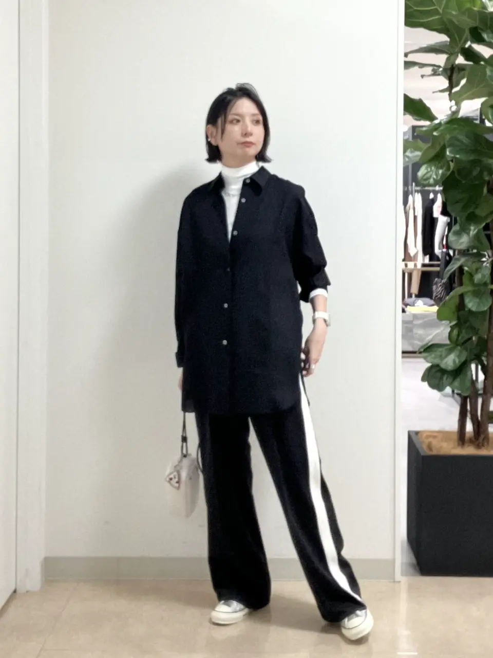 23区 今期 デザインブラウス ICB 自由区 イエナ アドーア ドゥロワー 洗える】ツイーディーエトワール ブラウス / 23区
