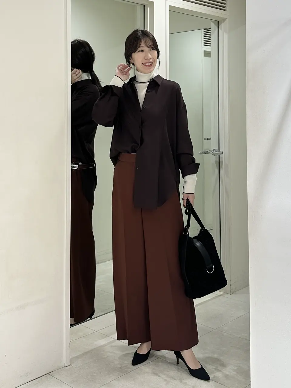 RADIATE iCB　コート ICB L 【洗える】シンセティックダブルフェイス ニットトラック