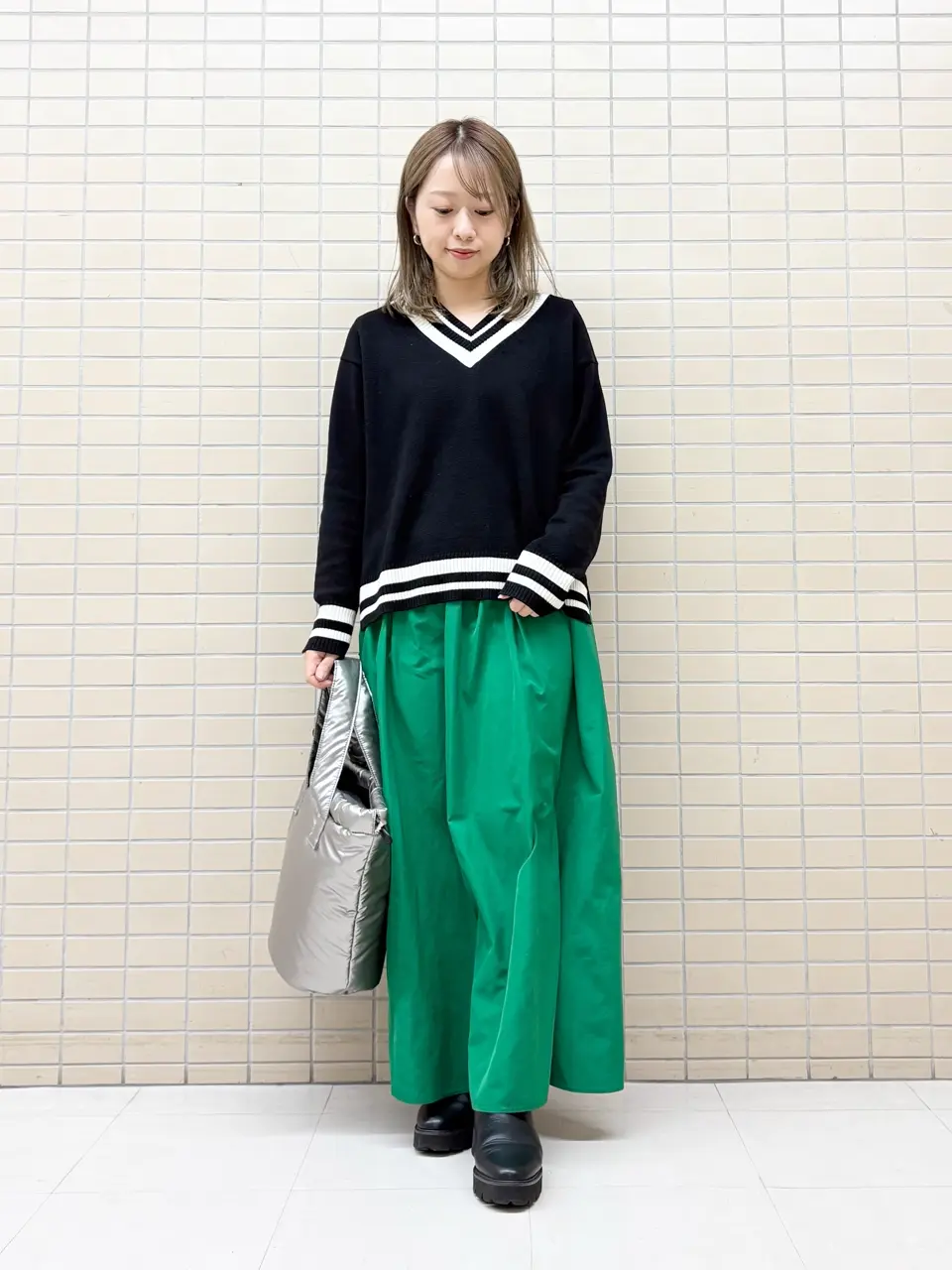  草木 コーディネート画像