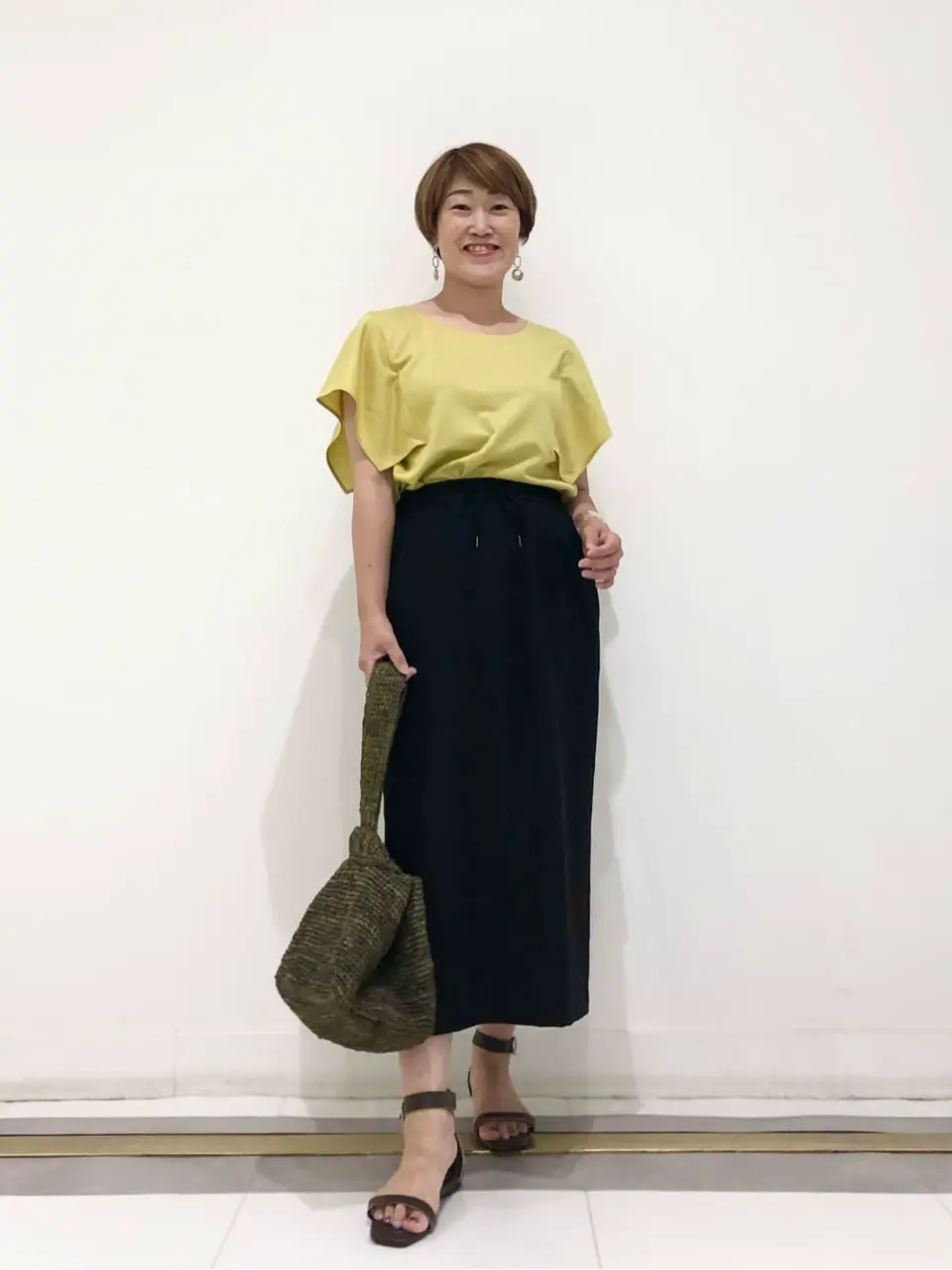  スタッフ コーディネート画像