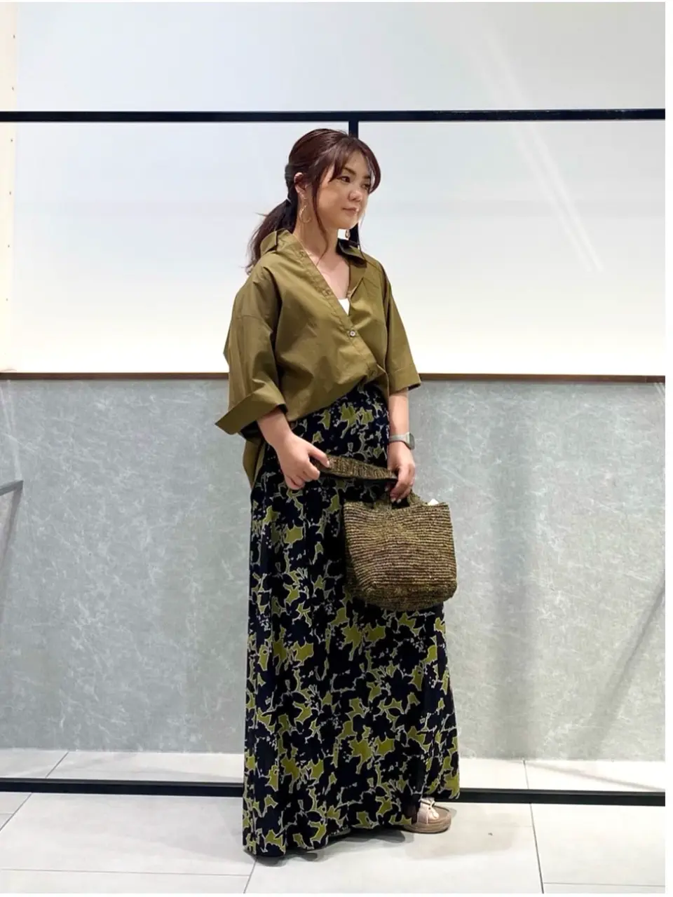  スタッフ コーディネート画像