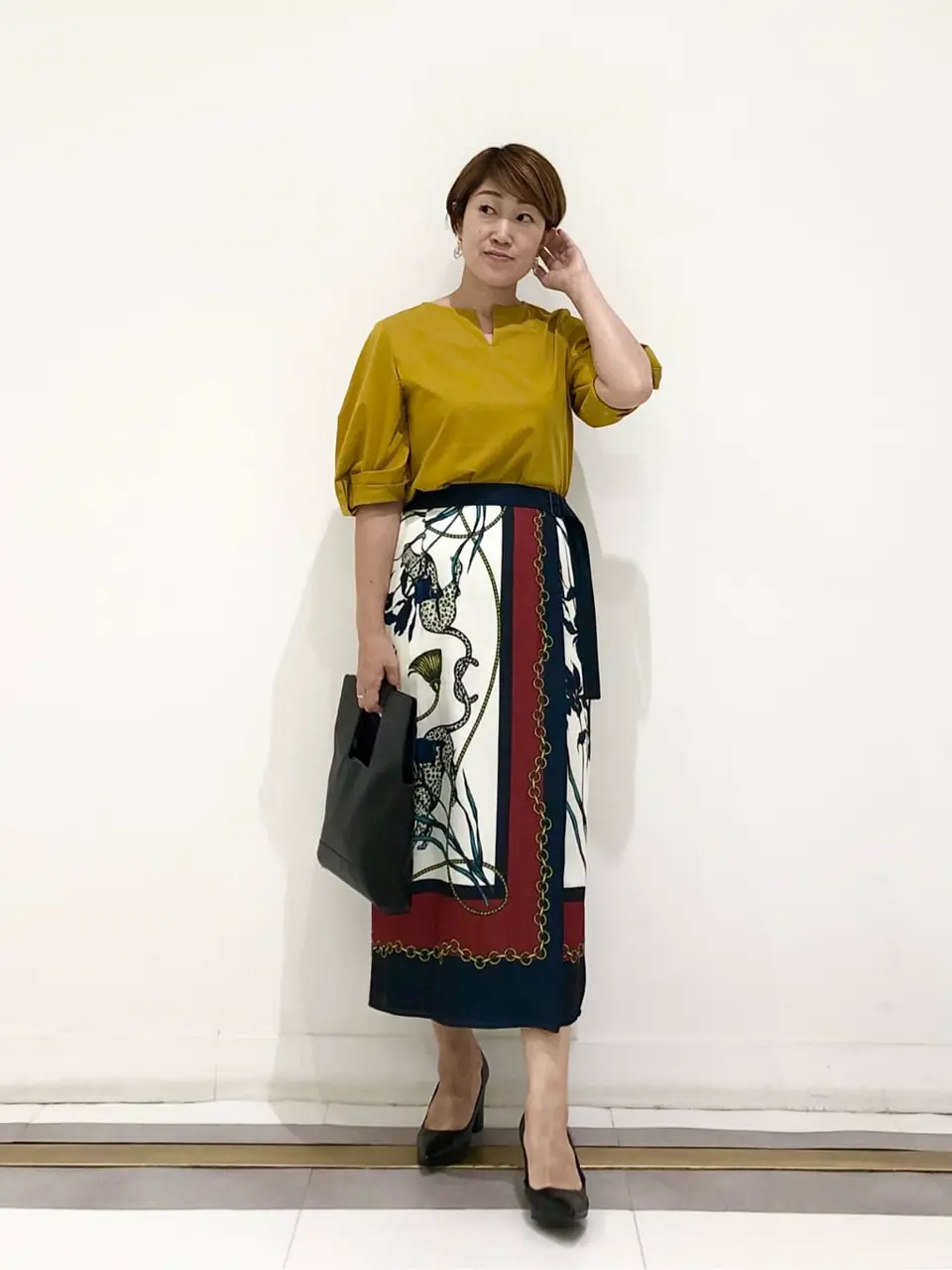  スタッフ コーディネート画像