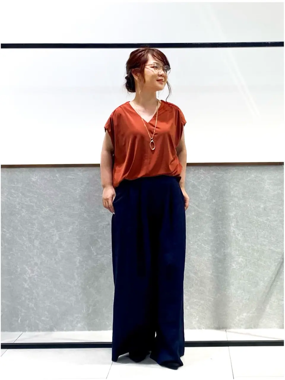  スタッフ コーディネート画像