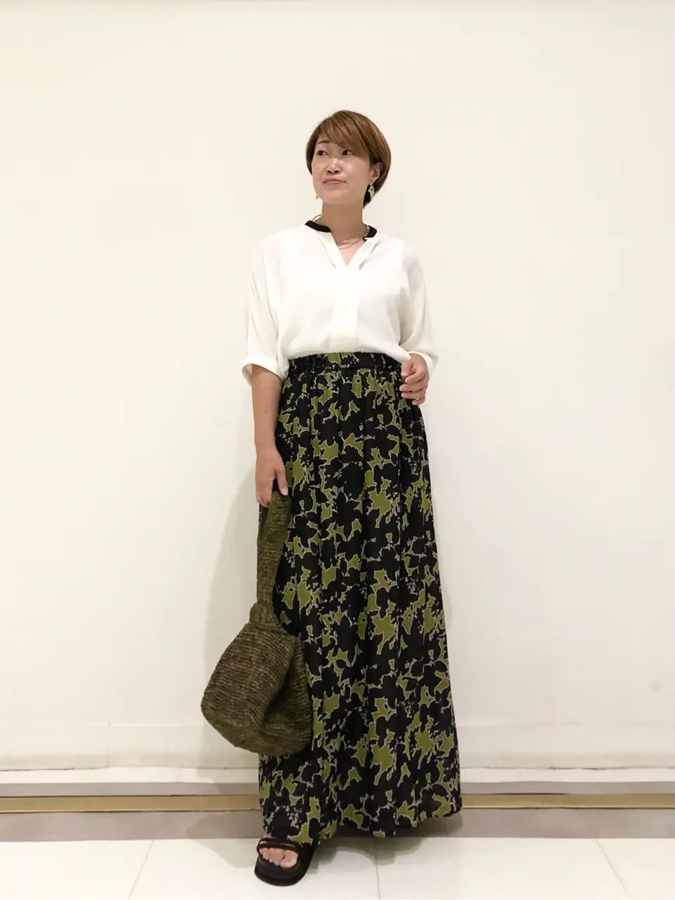  スタッフ コーディネート画像