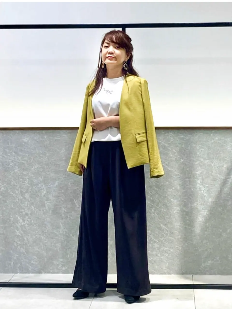  スタッフ コーディネート画像