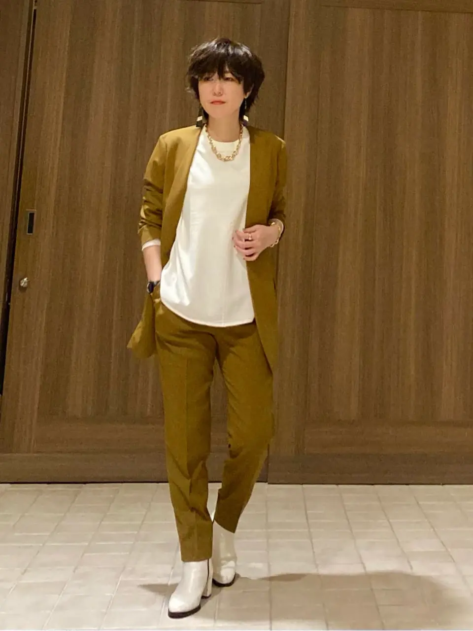 ICB 米森 コーディネート画像