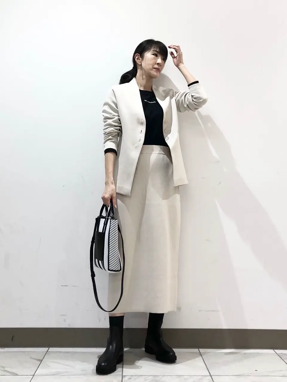  スタッフ コーディネート画像