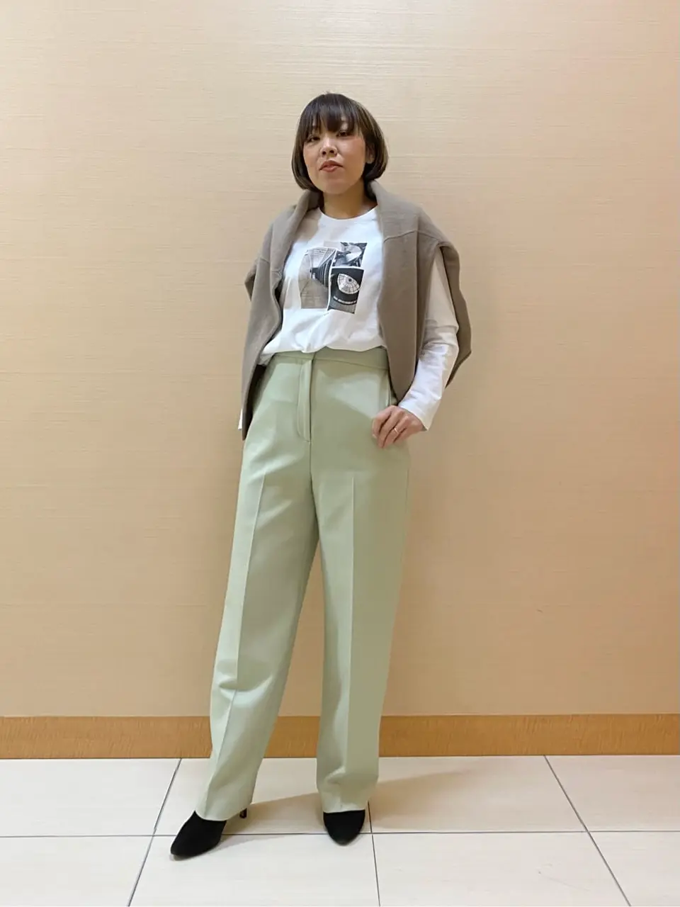  スタッフ コーディネート画像