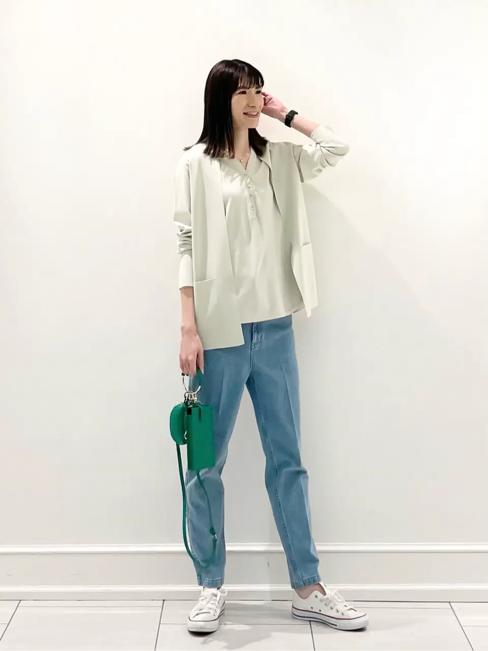  スタッフ コーディネート画像