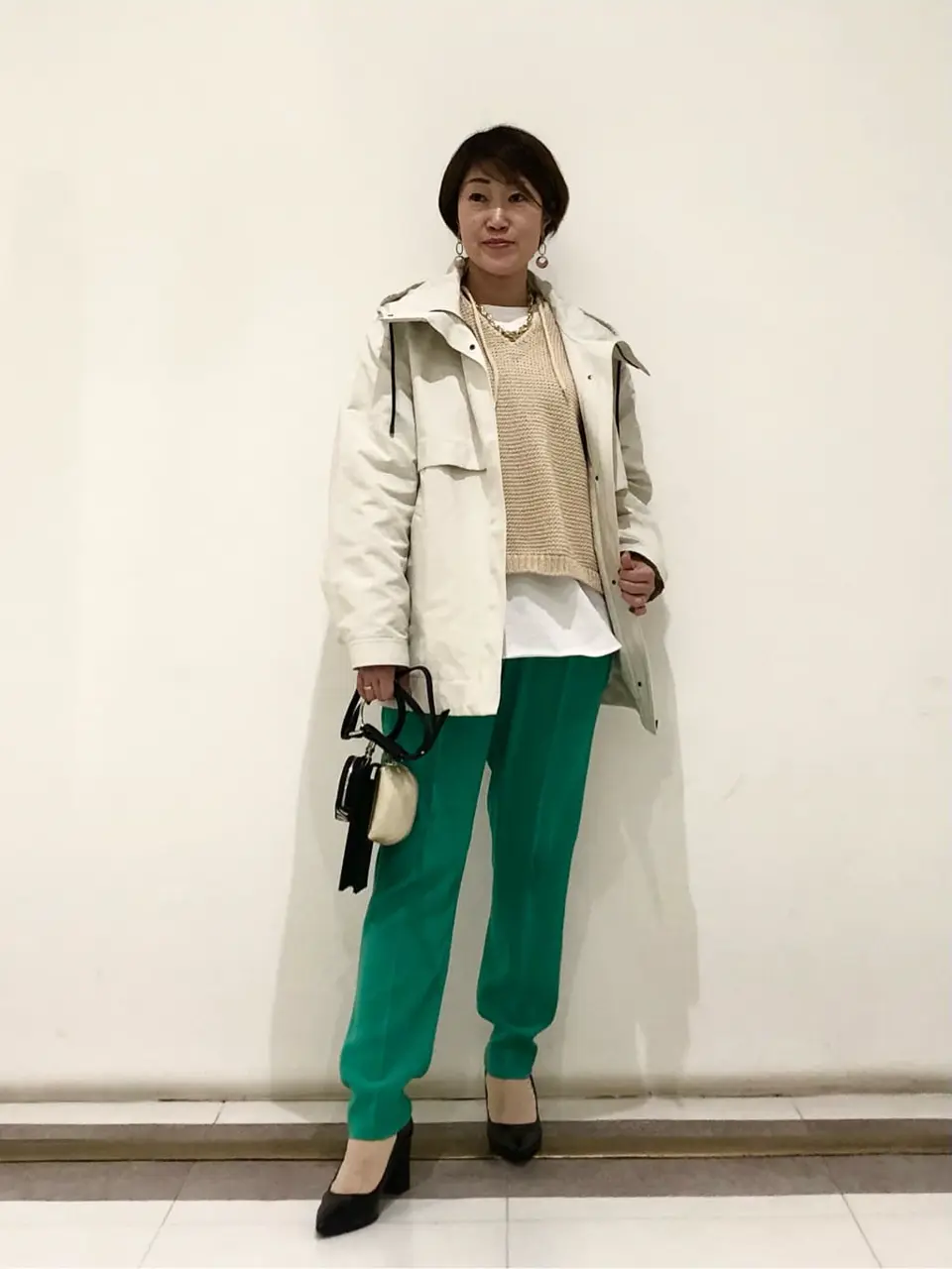  スタッフ コーディネート画像