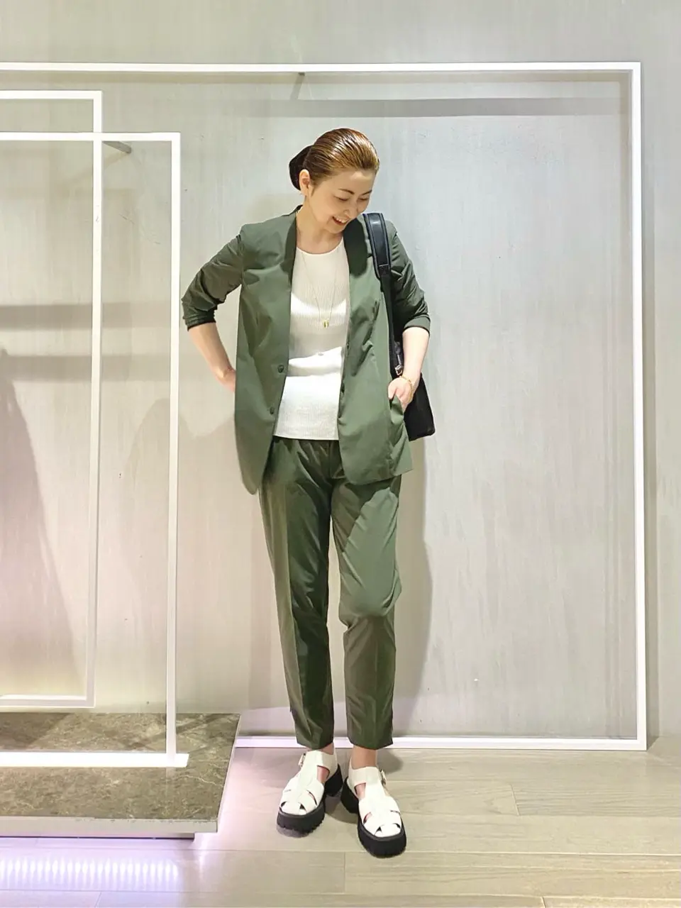  スタッフ コーディネート画像