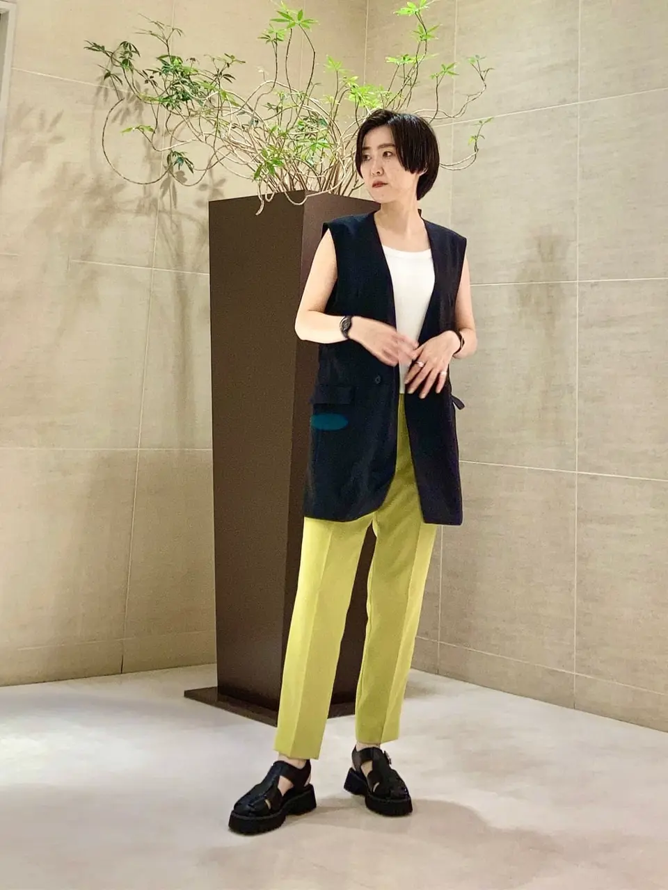 ICB 米森 コーディネート画像