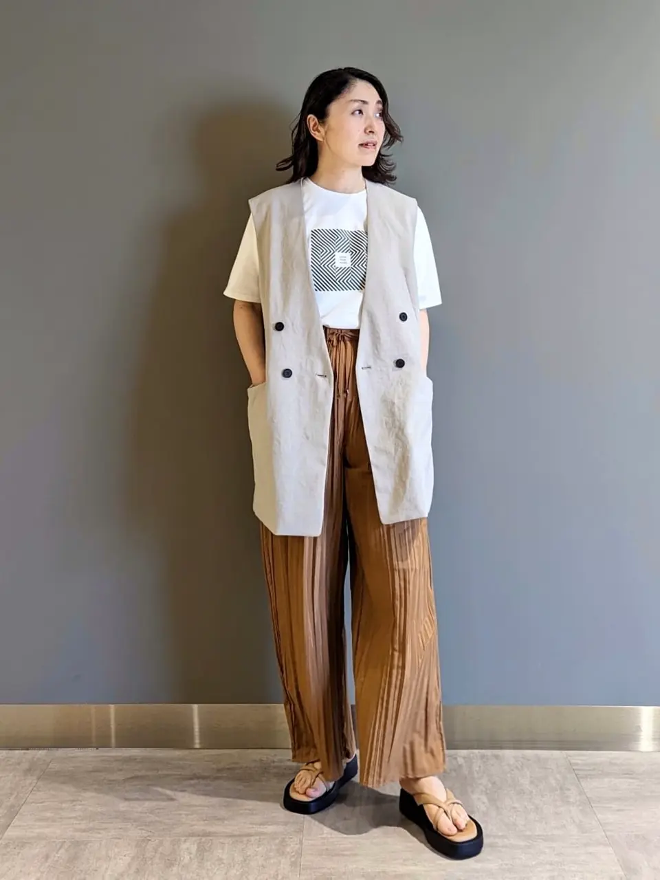 ICB 濱井 コーディネート画像