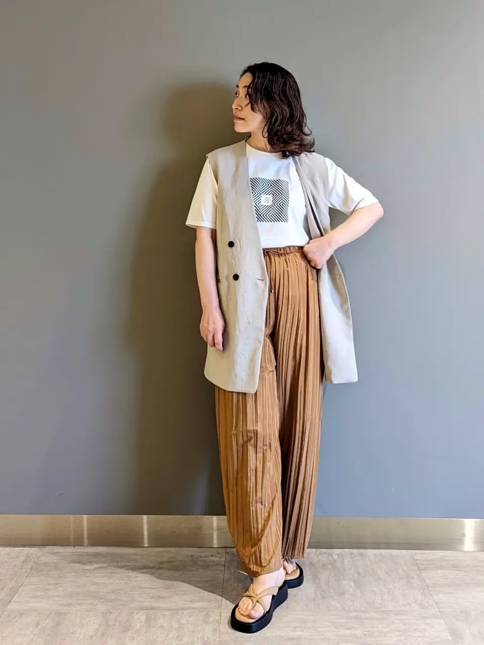 ICB 濱井 コーディネート画像