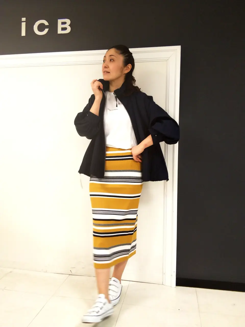 ICB 濱井 コーディネート画像
