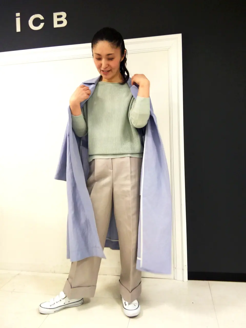 ICB 濱井 コーディネート画像