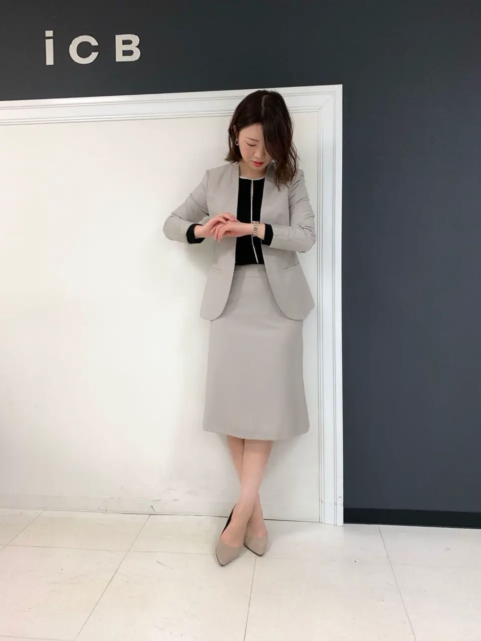 ICB 濱井 コーディネート画像