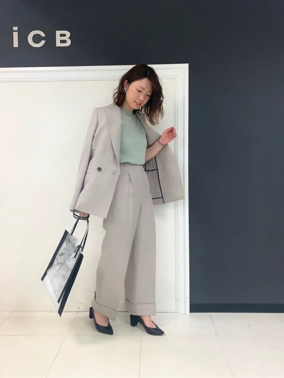 ICB 岡本 コーディネート画像