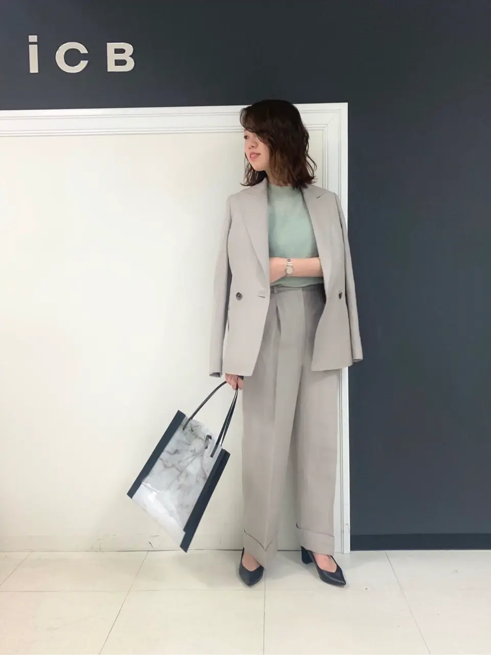 ICB 岡本 コーディネート画像