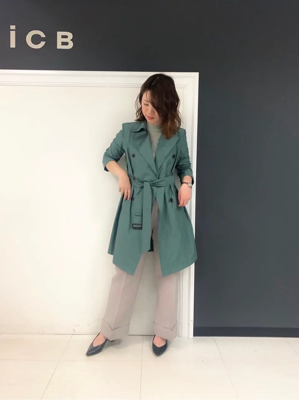 ICB 岡本 コーディネート画像