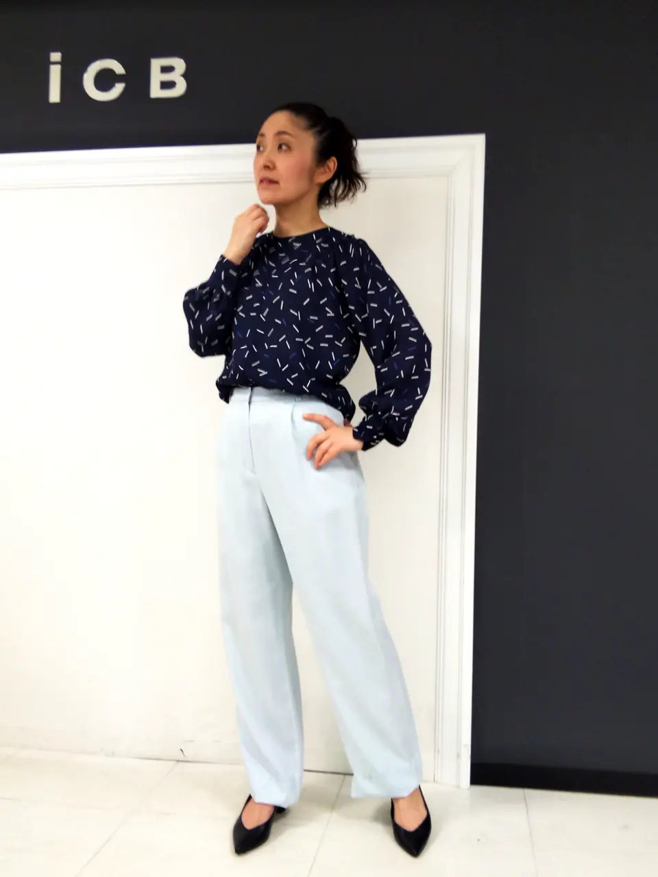 ICB 濱井 コーディネート画像