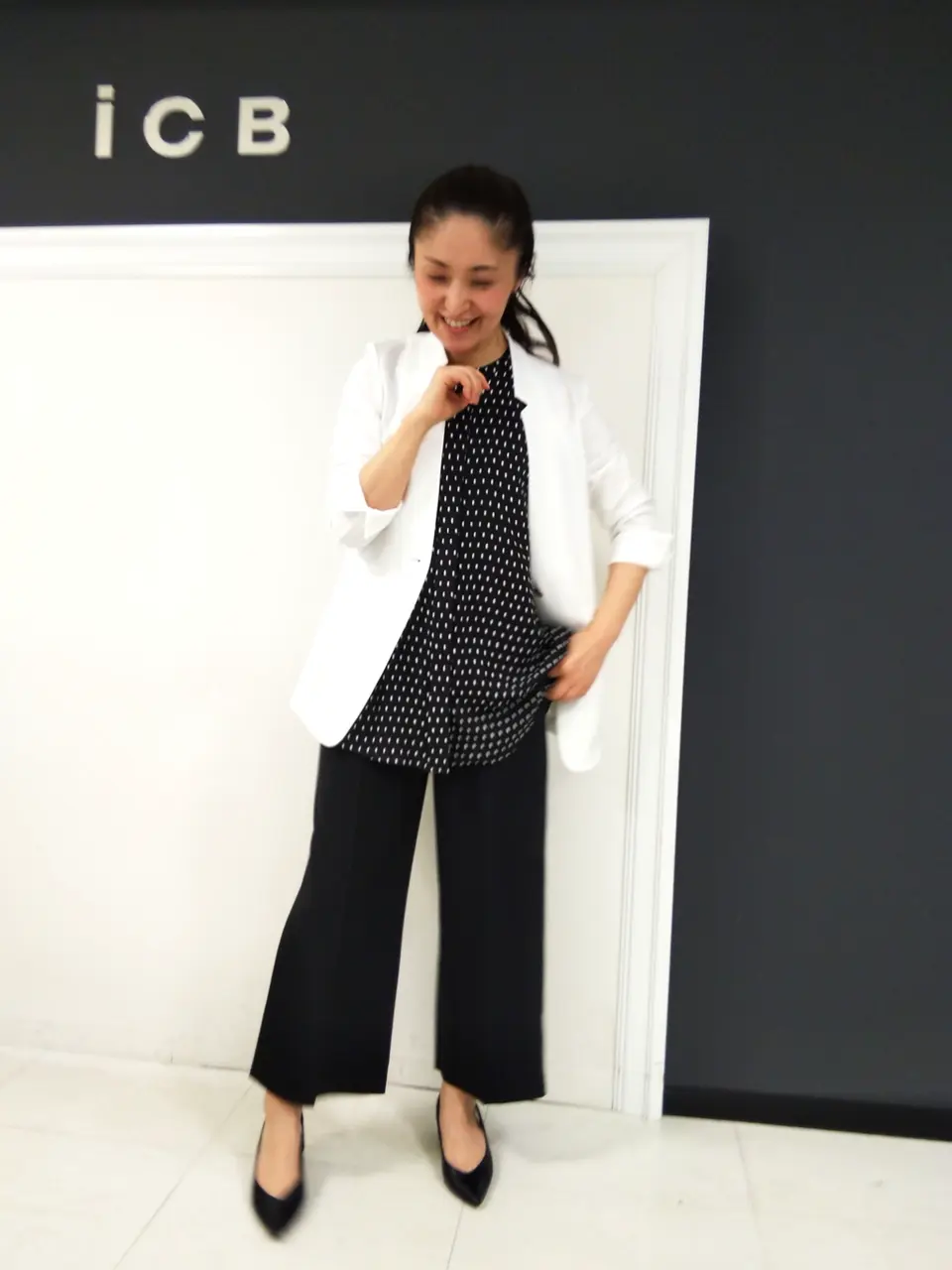 ICB 濱井 コーディネート画像