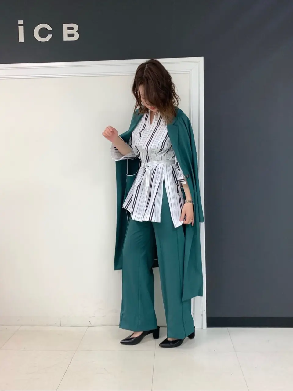 ICB 岡本 コーディネート画像