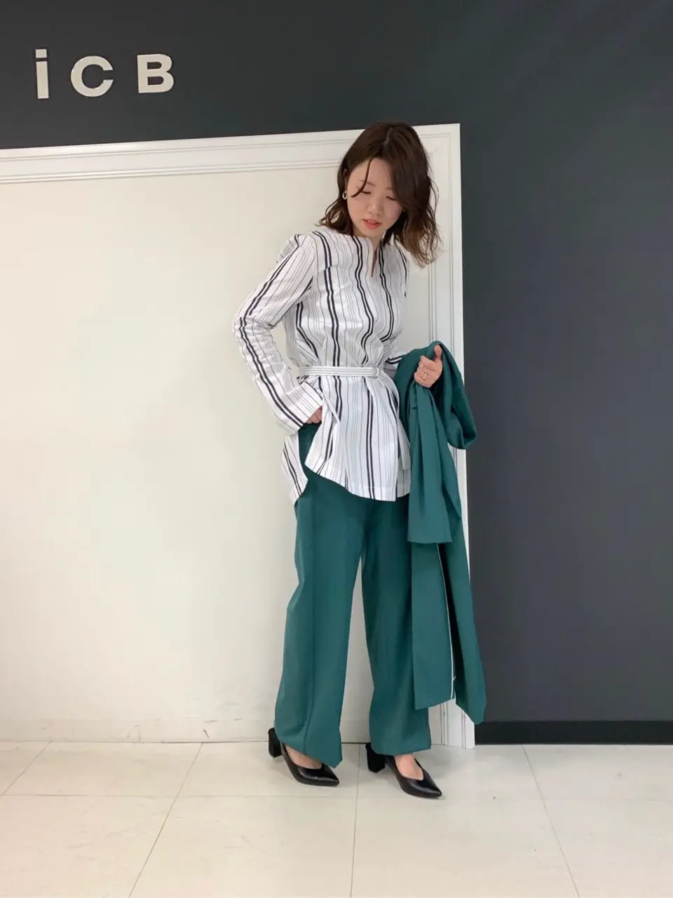 ICB 岡本 コーディネート画像