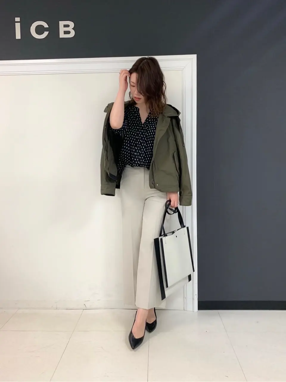 ICB 岡本 コーディネート画像