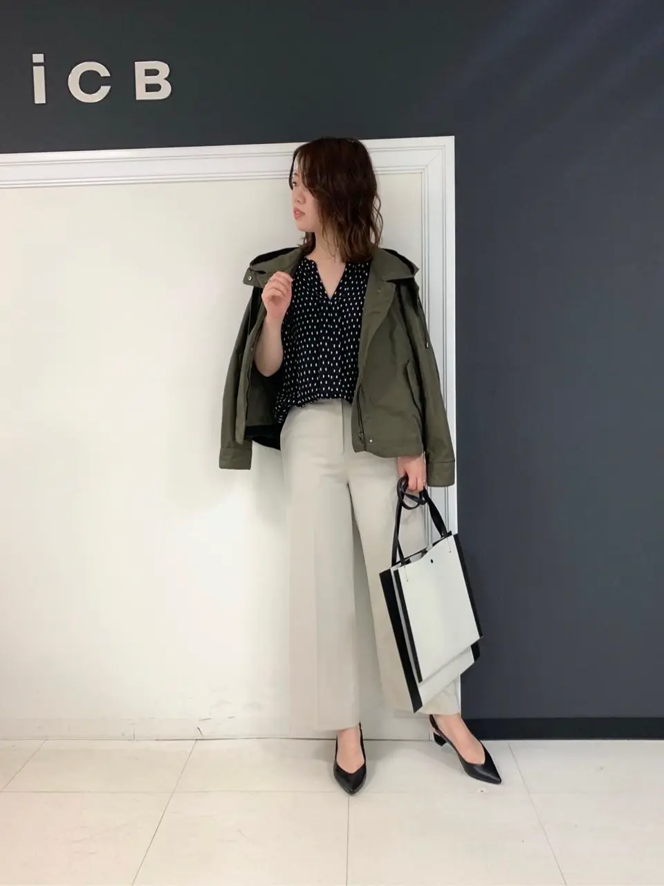 ICB 岡本 コーディネート画像