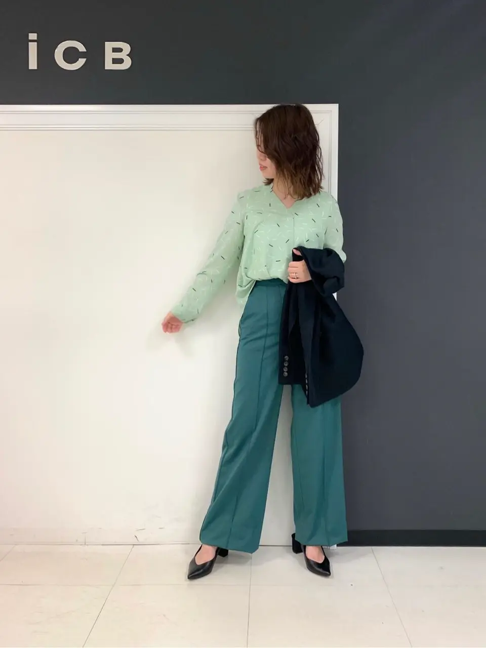 ICB 岡本 コーディネート画像