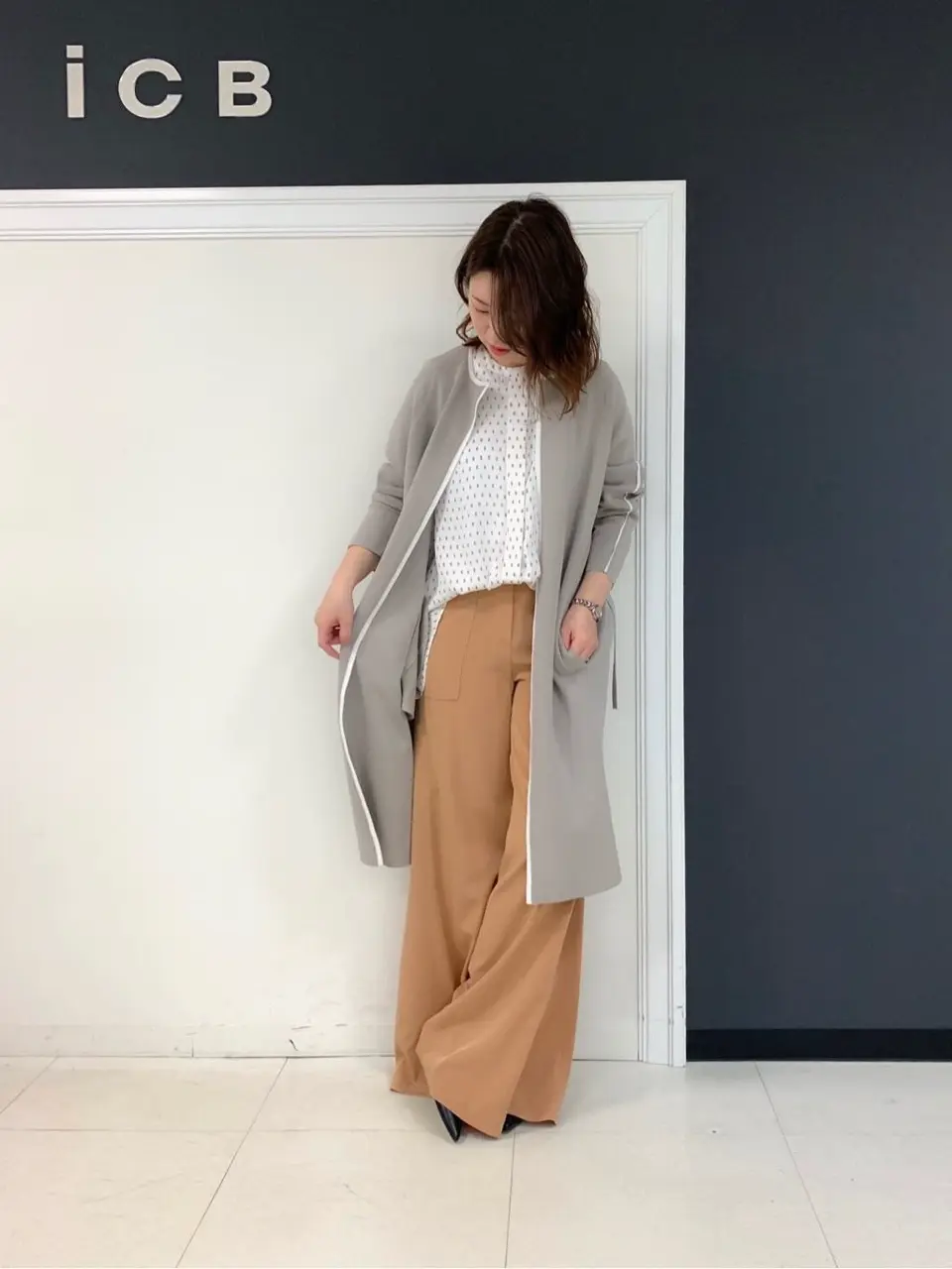 ICB 岡本 コーディネート画像