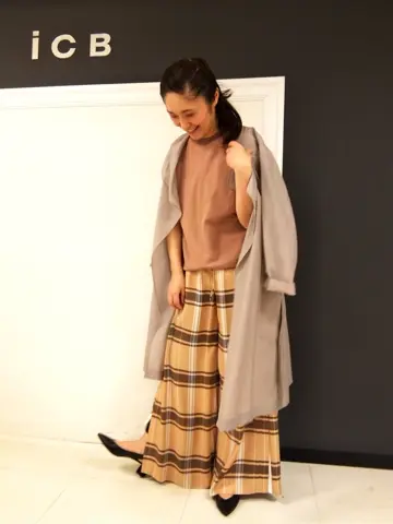 ICB 濱井 コーディネート画像