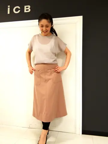 ICB 濱井 コーディネート画像