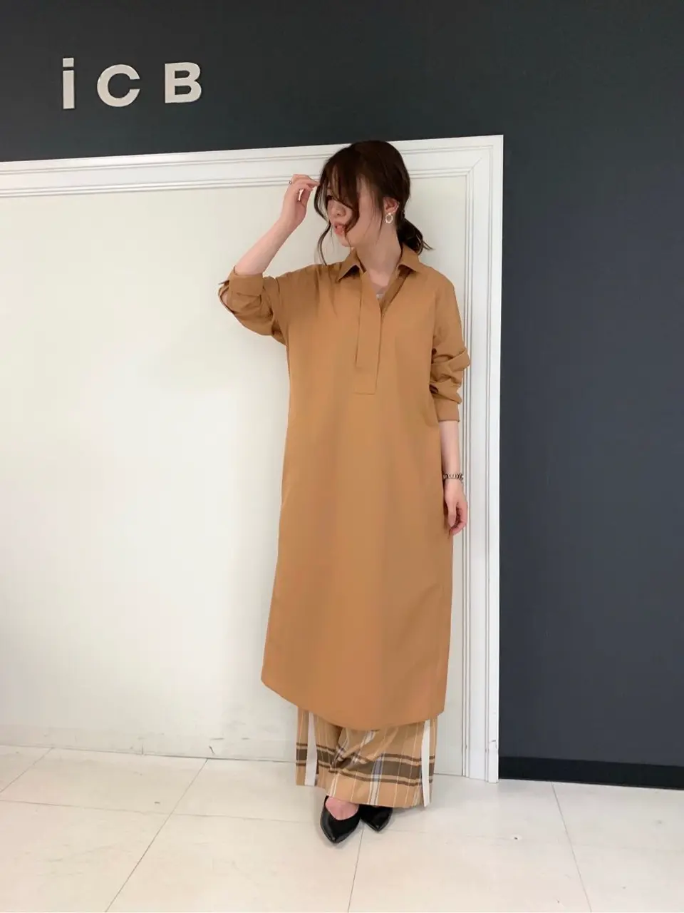 ICB 岡本 コーディネート画像