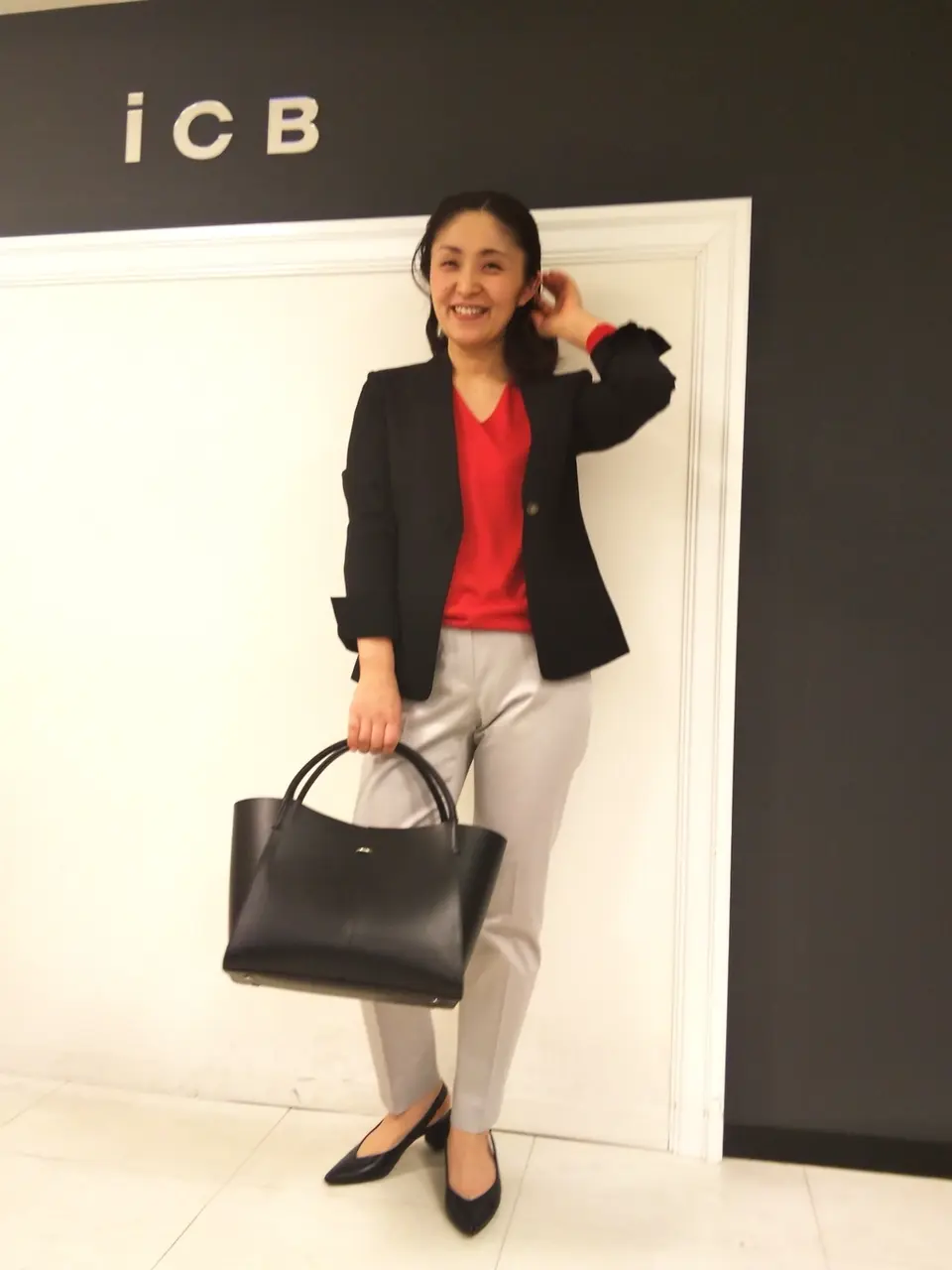 ICB 濱井 コーディネート画像