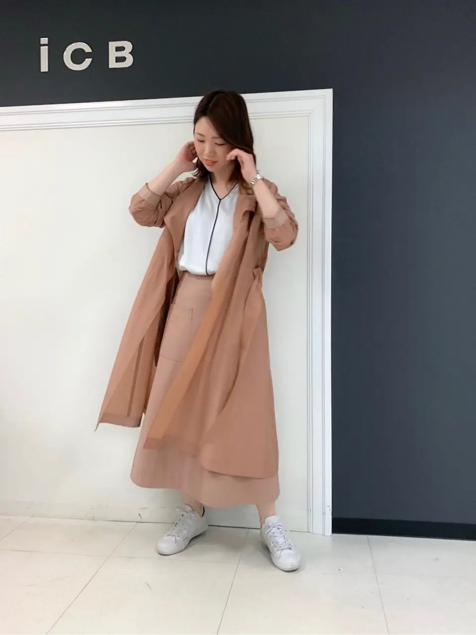 ICB 岡本 コーディネート画像