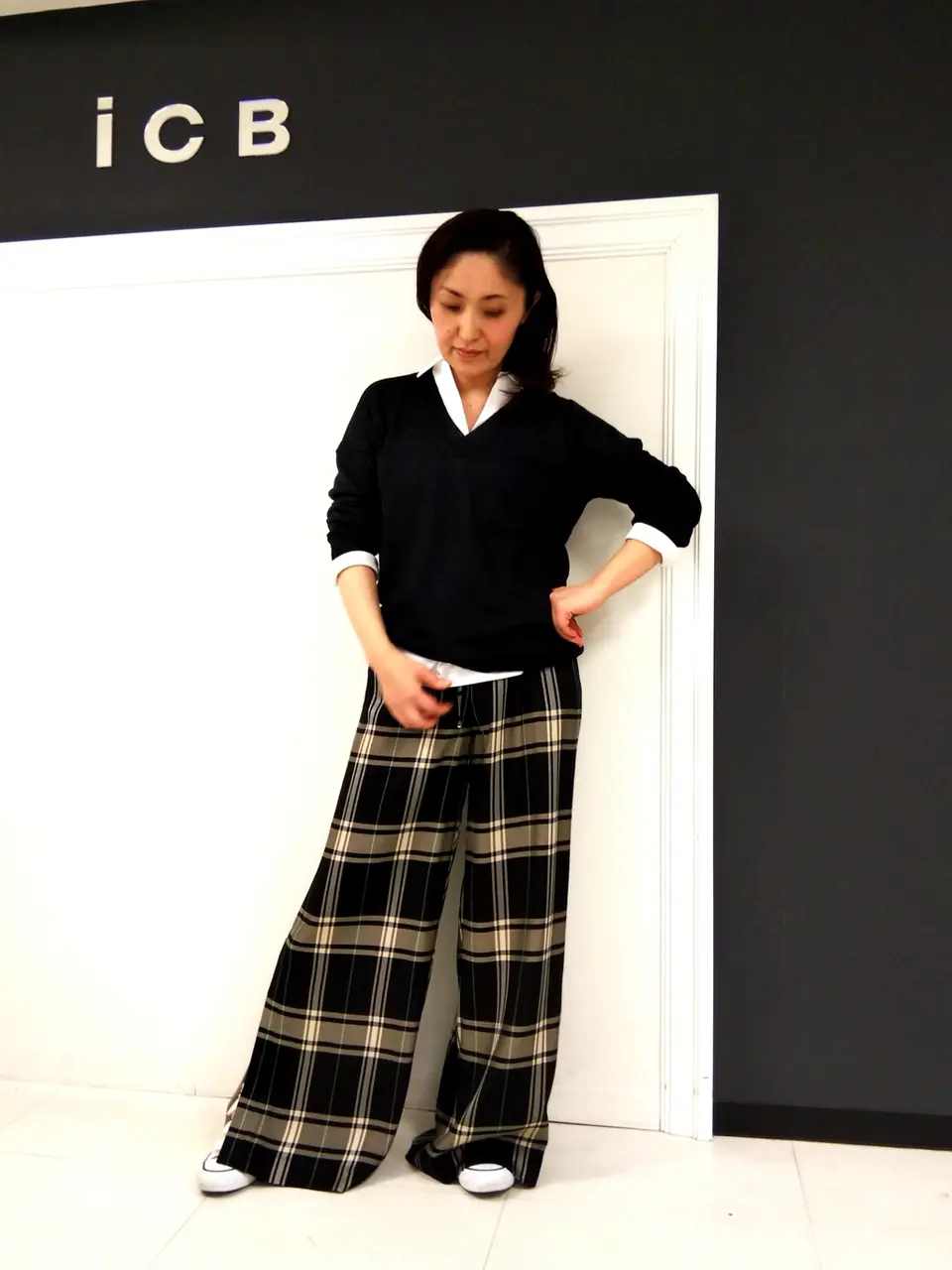 ICB 濱井 コーディネート画像