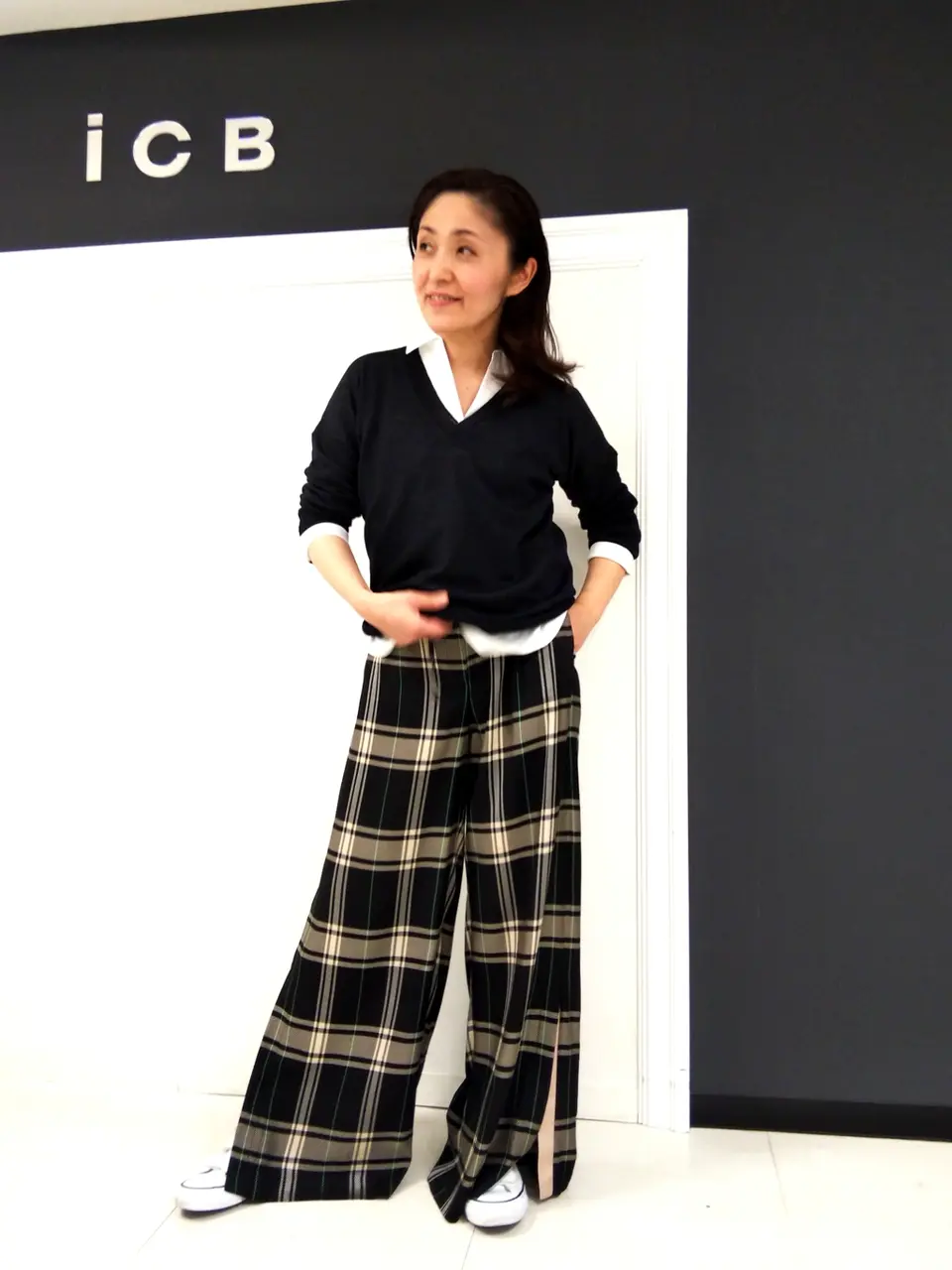 ICB 濱井 コーディネート画像