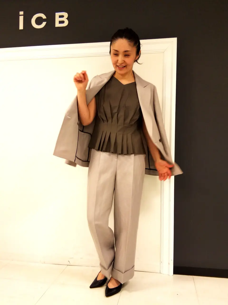 ICB 濱井 コーディネート画像