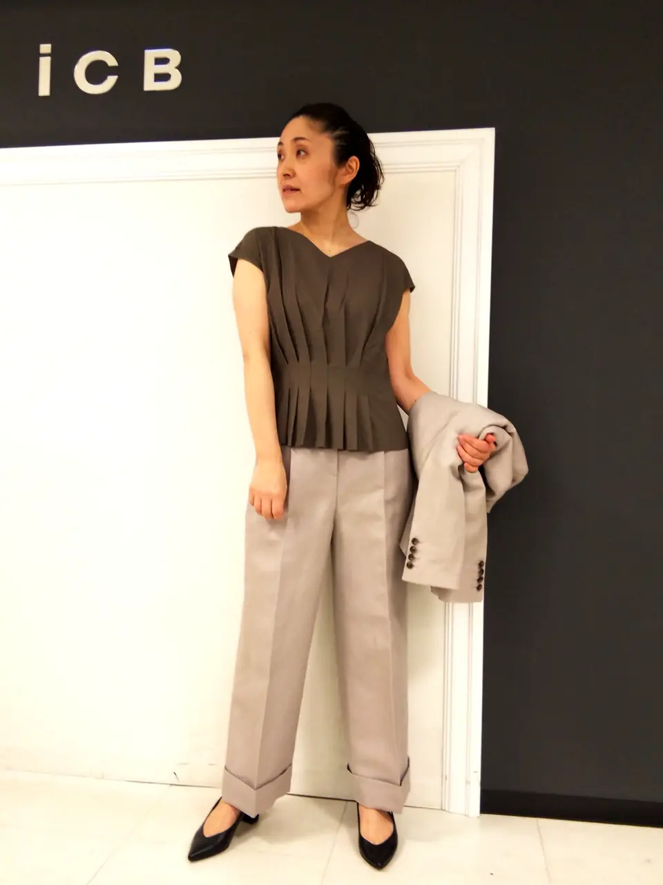 ICB 濱井 コーディネート画像