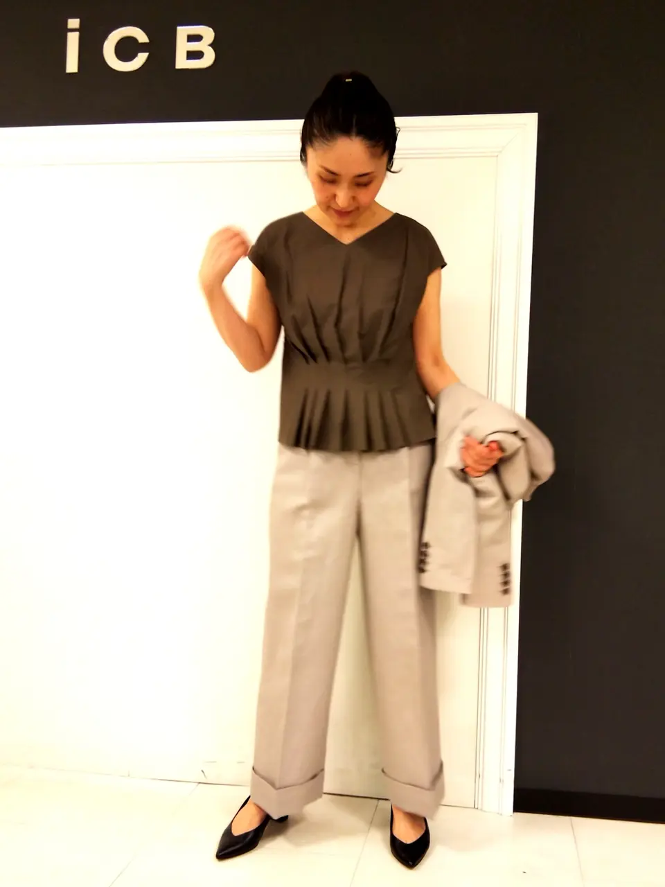 ICB 濱井 コーディネート画像
