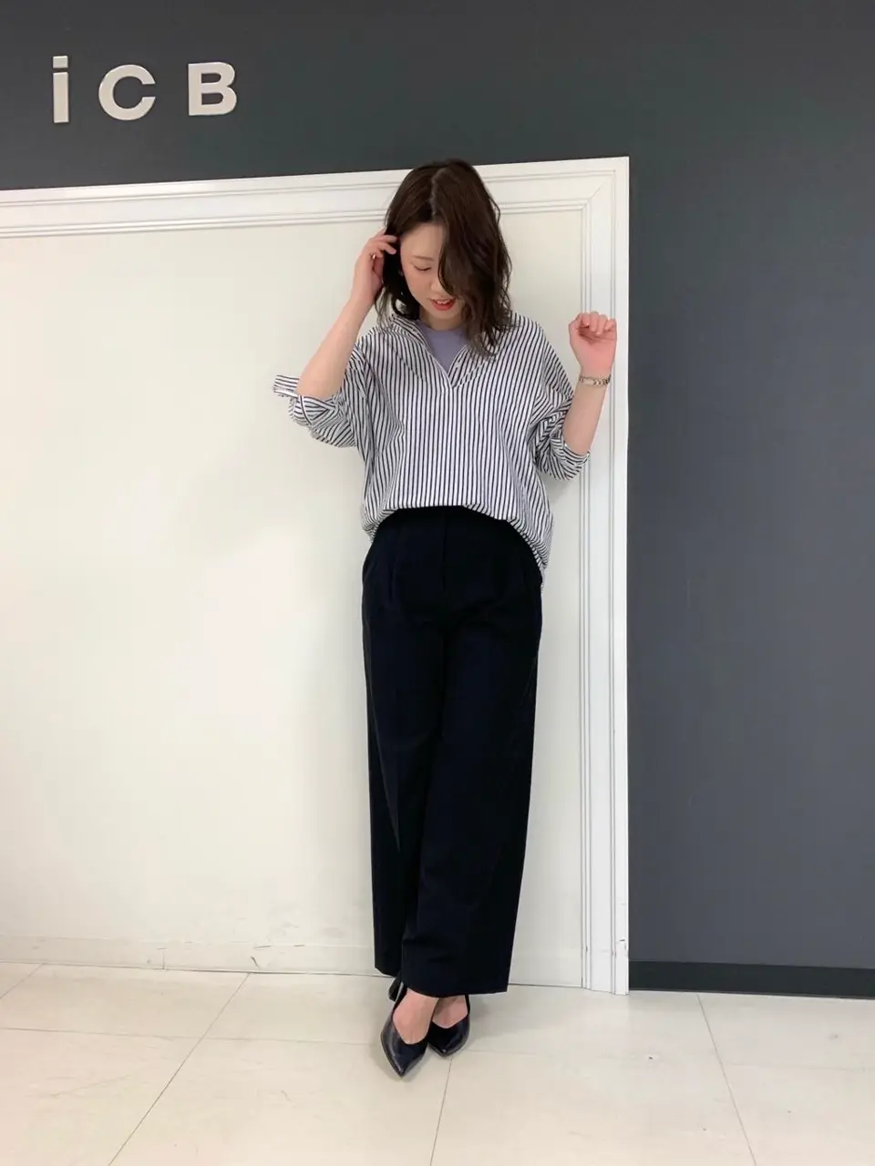 ICB 岡本 コーディネート画像