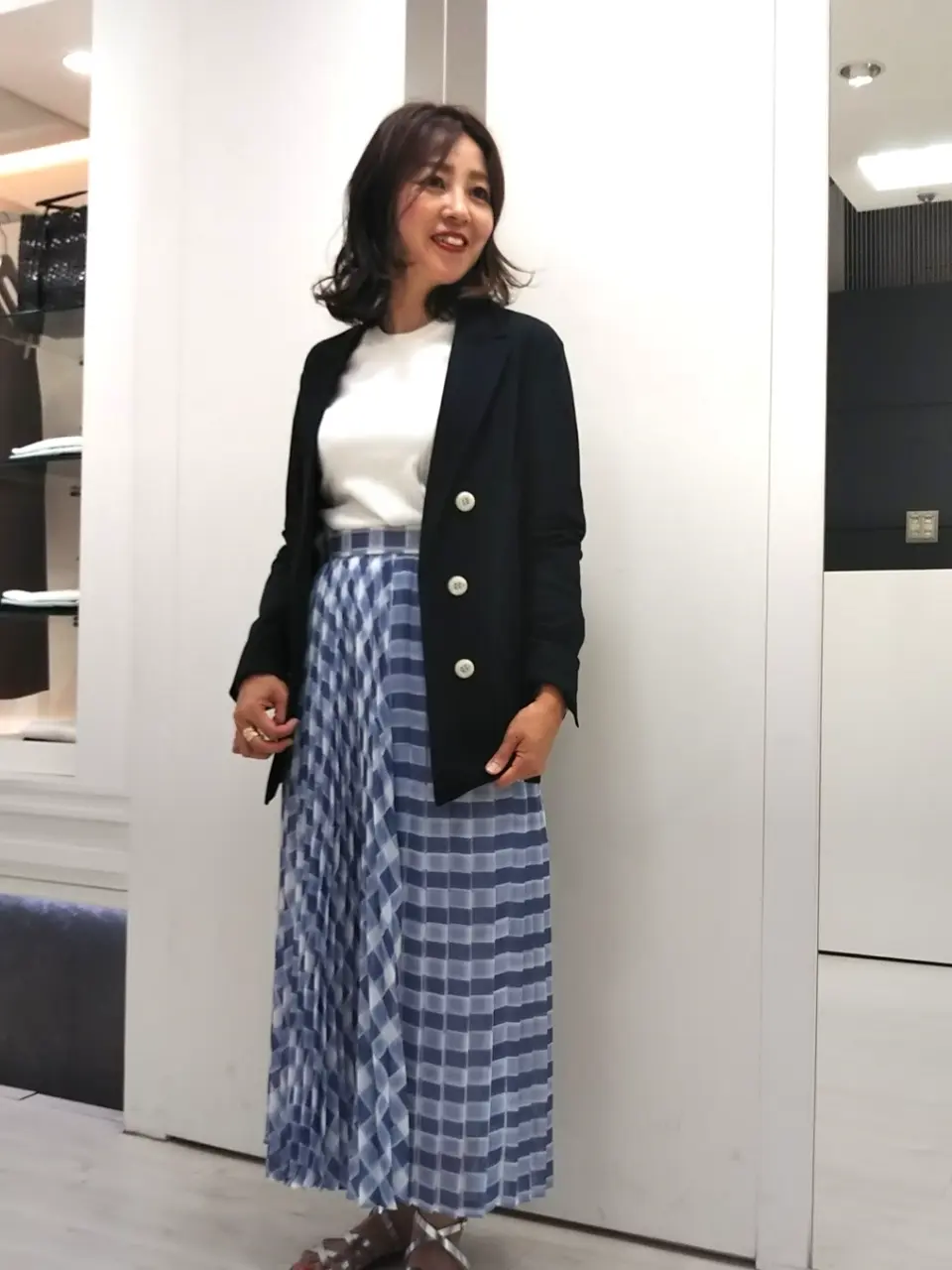  スタッフ コーディネート画像