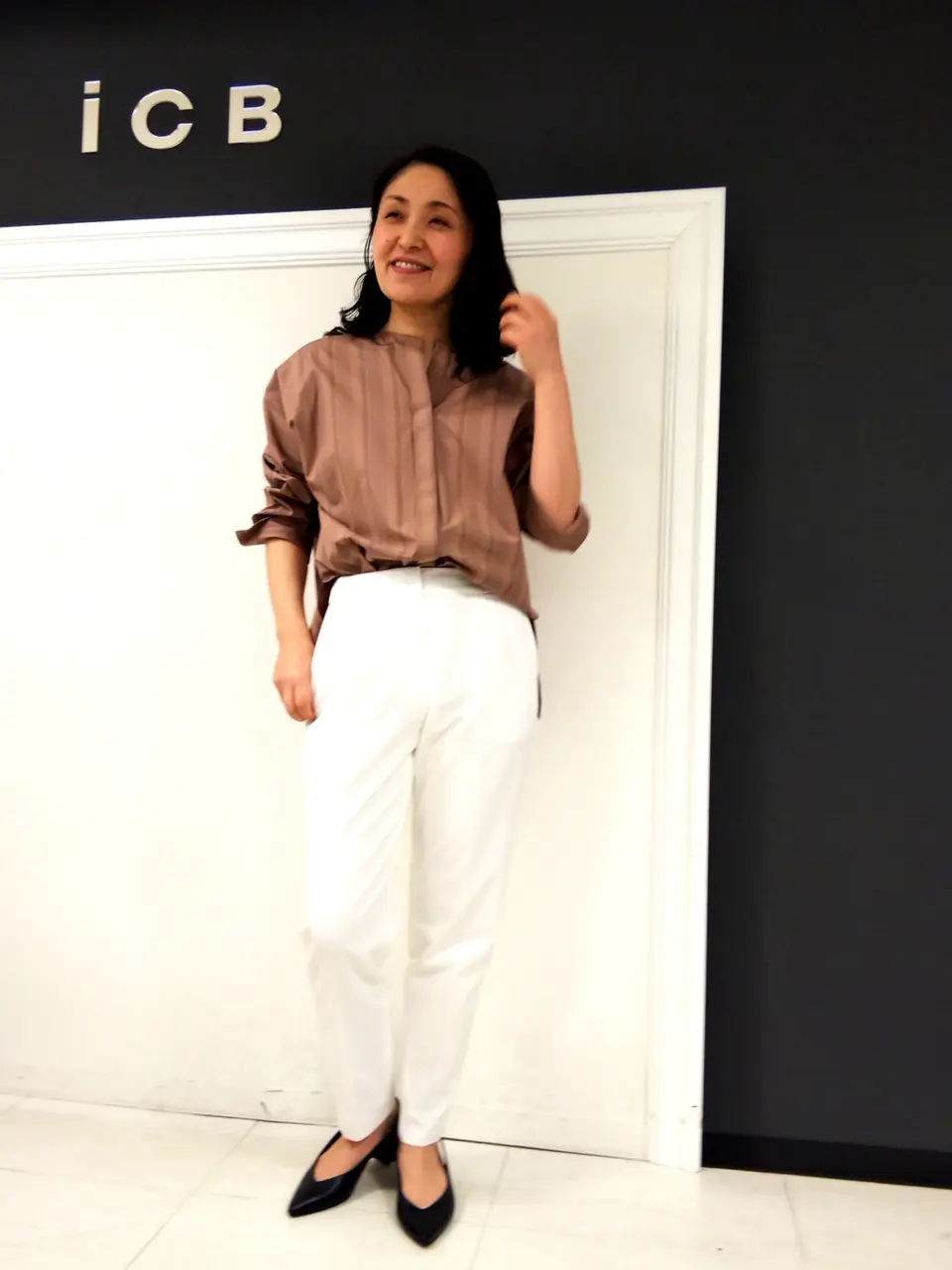ICB 濱井 コーディネート画像