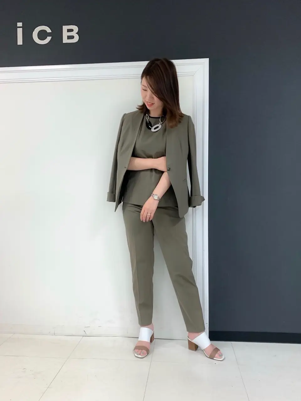 ICB 岡本 コーディネート画像